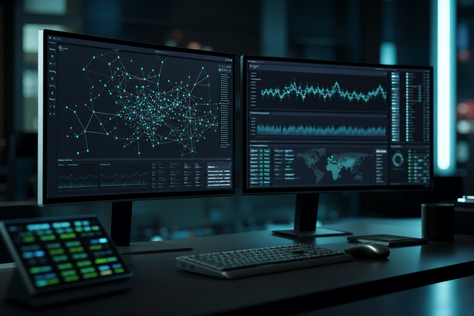 Operations console atmosphere