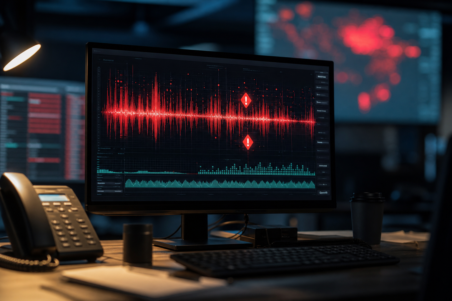 Security monitoring console for threat detection